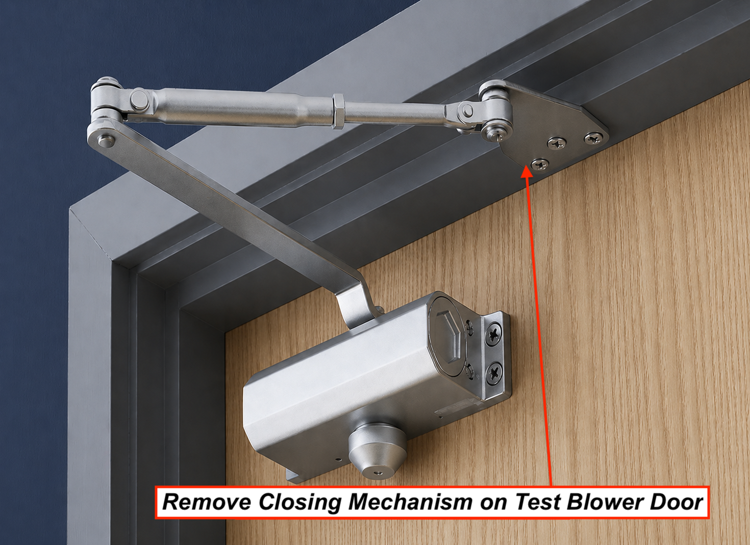Closing_Mechanism Door closing mechanism.